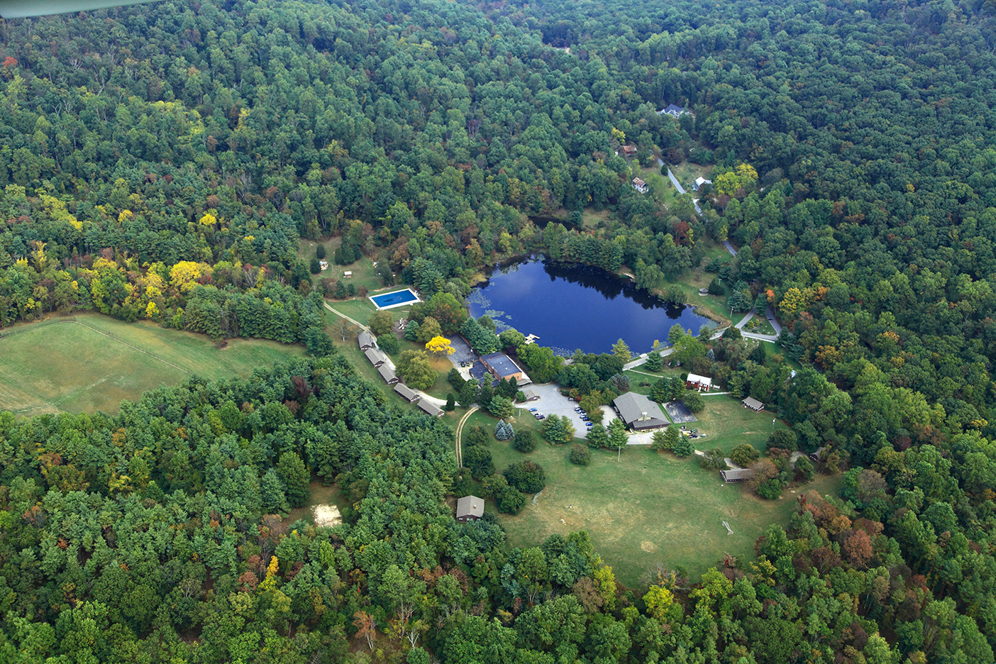 Summit Lake Aerial Photos Summit Lake Camp